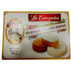 Polvorón tradicional LA ESTEPEÑA. Est 250 g 2