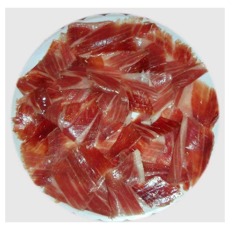 pure black-footed acorn-fed 100% Iberian ham, hand-sliced