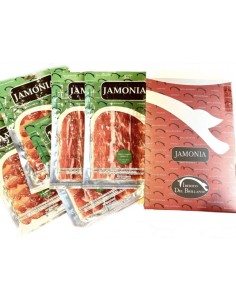 estuche-jamonia-5-sobres-100-g-3-jamon-y-2-lomo-iberico-cebo-de-campo 2