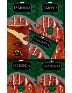 ESTUCHE JAMONIA 5 sobres (100 g): 3 Jamón y 2 Paleta de...