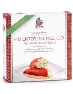 Piquillo peppers stuffed with spider crab. El Laurel. 270 ml