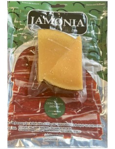 Aperitivo especial: Jamón Ibérico (200 g) y Queso de oveja (200 g) a tapas| JAMONIA